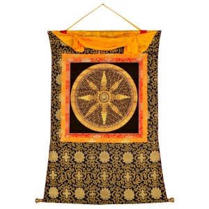 Thangka Mandala Stupa Mantra
