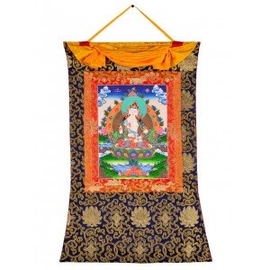 Thangka - Vajrasattva - Dorje Sempa 58 x 85 cm