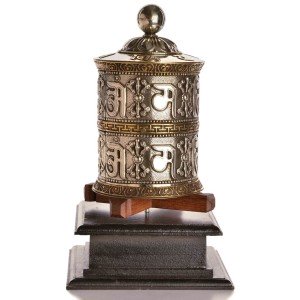 Table Prayer Wheel 18,5 cm Dorje