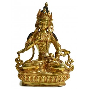 Vajradhara Statue  21,5 cm fullyfire-gilded