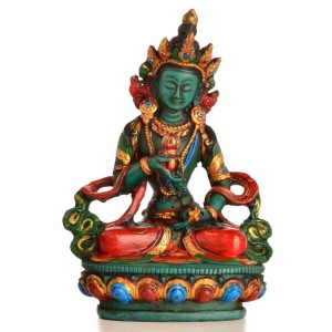 Vajrasattva 15,5 cm resin turquoise