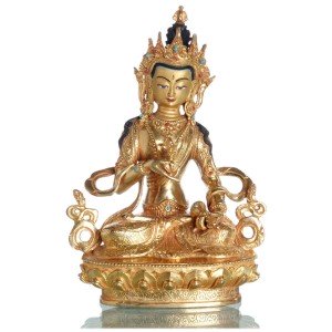 Vajrasattva 22 cm oxidazed Buddha Statue