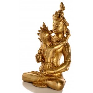 Vajradhara-Shakti 24 cm Statue