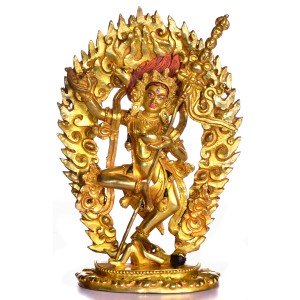 Vajravarahi 20cm fully fire-gilded