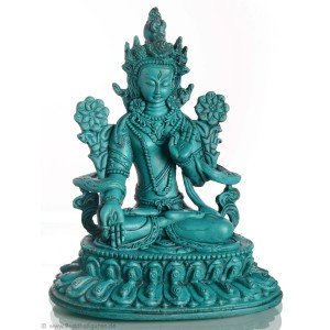 Weiße Tara Statue