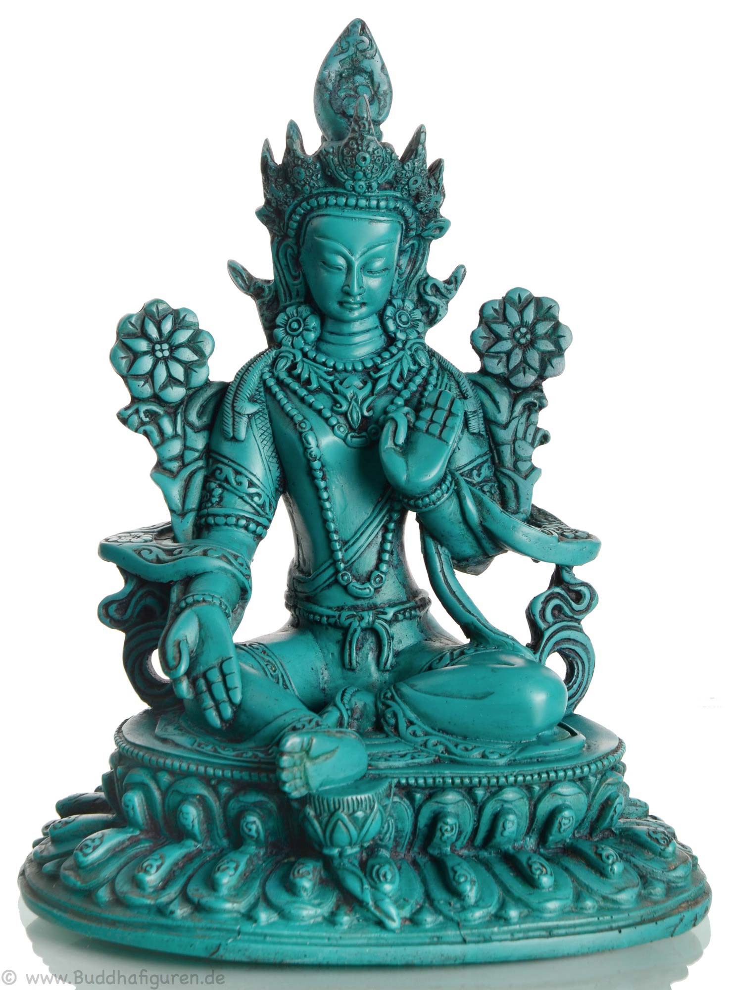 Green Tara Buddha statue