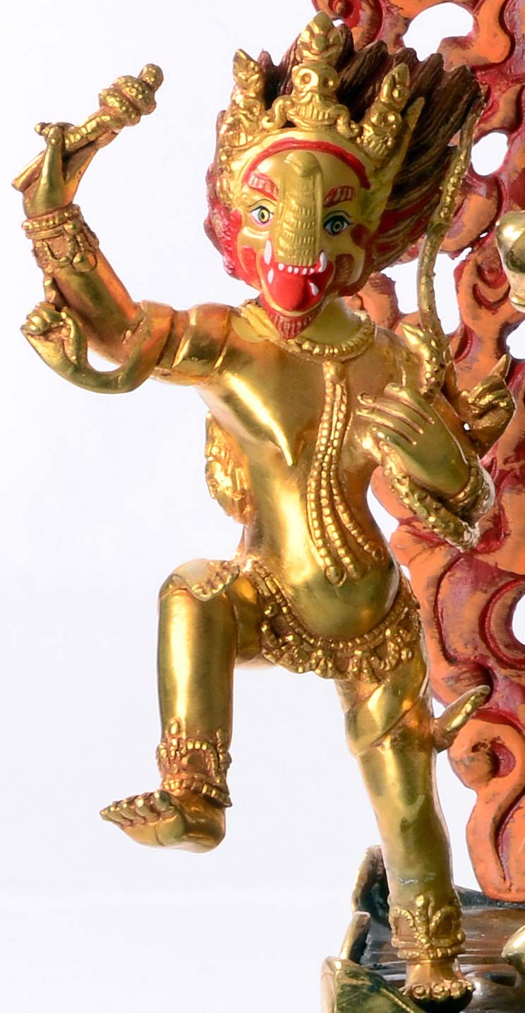 Tibetan buddhist and hindu statues Paldenlhamo , Statuen