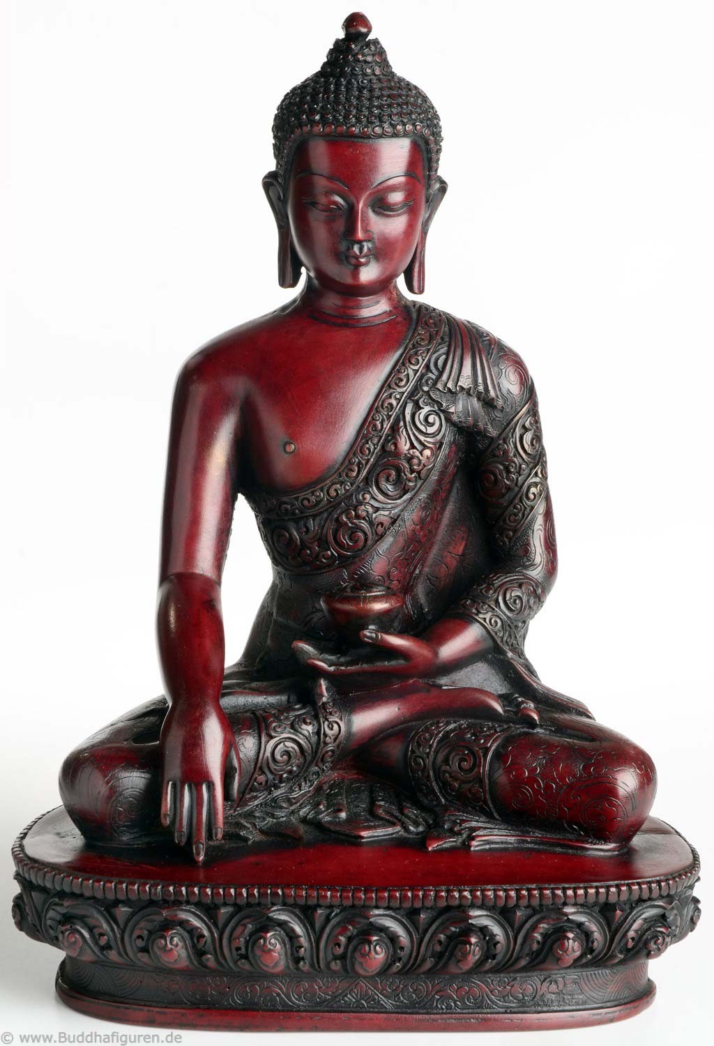 Nepal Buddha Medizin buddha statue messing 38,5 cm aus indien kaufen