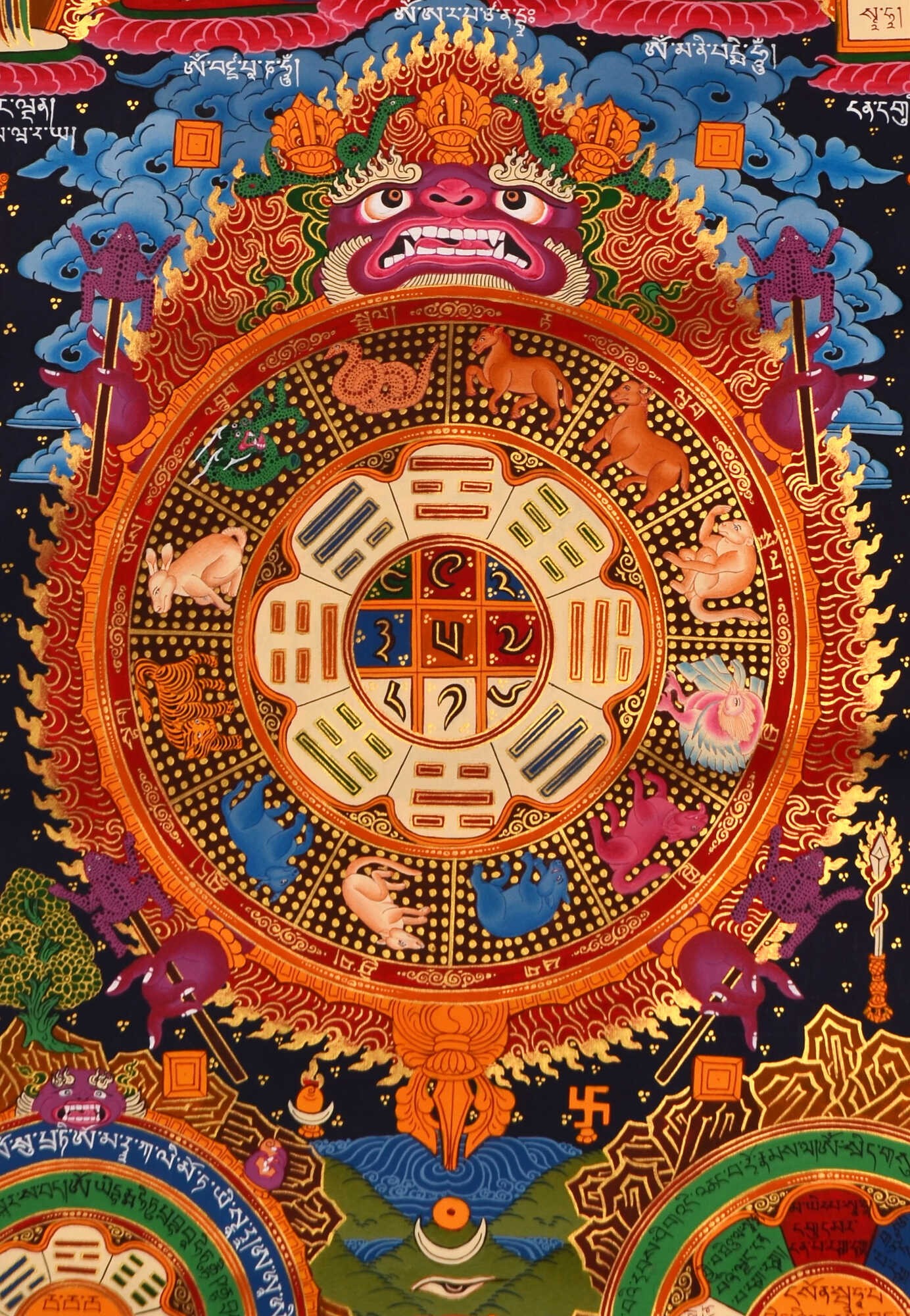 Thangka Medicine Buddha thangka-medicine-buddha