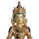 Aparimita - Amitayus  23 cm fully gold plated Buddha Statue