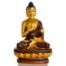 Amoghasiddhi Buddha Statue 11,5 cm Resin - golden painted