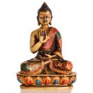 Amoghasiddhi Buddha Statue 13,5 cm Resin painted