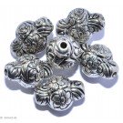 Silver colored Jewelery G - 6 pcs 13mm