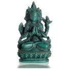 Avalokiteshvara - Chenrezi  9,5 cm Buddha Statue Resin