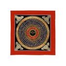 Thangka Mandala Buddha Eyes 26 x 26 cm