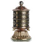 Table Prayer wheel copper - 15cm