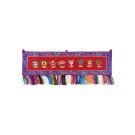 Wandbehang Tashi Tagey 90x23 rot quer