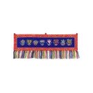 Wandbehang Tashi Tagey 90x23 blau quer
