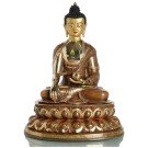 Ashobhya - Shakyamuni 39 cm partly gold-plated
