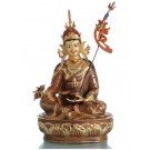 Padmasambhava - Guru Rimpoche 36 cm partly fire-gilded
