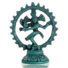 Nataraja Statue türkis 11,5 cm