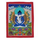 Thangka - Samantabhadra and Samantabhadri 23 x 34 cm