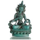 Vajrasattva 15,5 cm resin turquoise