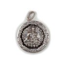 Silver Pendant Shakyamuni 30 mm