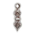 Silver Pendant Vajra 30 mm