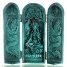 Buddha Box 20 cm Green Tara turquoise