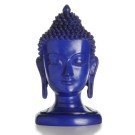 Buddha-Head  21 cm blue SALE