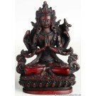 Avalokiteshvara - Chenrezi  9 cm Buddha Statue Resin