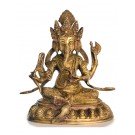 Ganesh sitting  - 20 cm