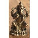 Statue mini Ganesh sitting gesegnet