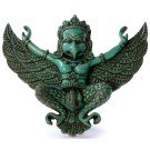 Garuda Mask Resin turquoise small
