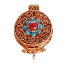Ghau - Prayerbox gold plated 10 cm