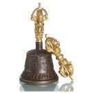 Ghanta Set - Glocke Lamaqualität -Ghanta set 11,5 cm 