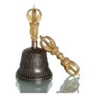 Ghanta Set - Glocke Lamaqualität -Ghanta set 14 cm 