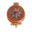 Ghau - Prayerbox gold plated 10 cm