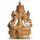 Green Tara 16 cm Resin bone