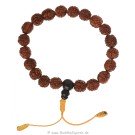 Armband Rudraksha 10 mm - Hand-Mala  sacrified