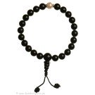 Hand-Mala black Onyx with pearls