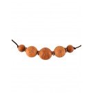 Buddhist Necklace with 5 Bodhiseeds