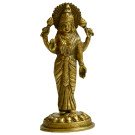 Lakshmi 18 cm brass