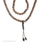 Mala Rudraksha beads 8mm Mosaic