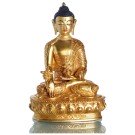 Medicine Buddha 21 cm fully gilt Buddha Statue