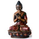 Vairocana Buddha Statue 11,5 cm Resin coloured