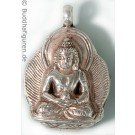 Silver Pendant Amitabha 25 mm