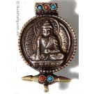 Pendant Shakyamuni Ghau medallion