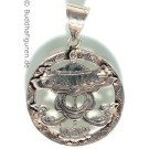 Silver Pendant Umbrella 25 mm